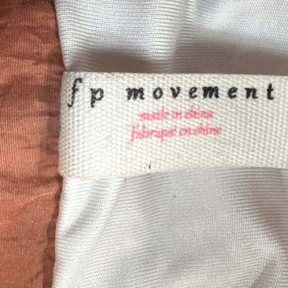 Free People Movement Shorts Womens Small Rust Orange Athletic The Way Home Lined - Picture 6 of 8